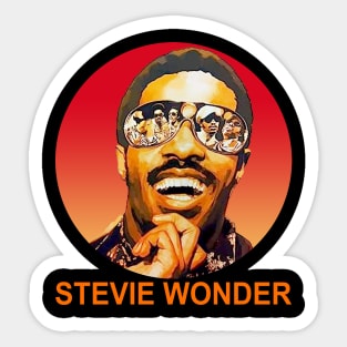 Stevie Wonder - Dad RNB Sticker